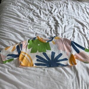 Sixxta Floral Crop Top